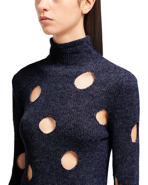 prada wool sweater|prada turtleneck sweater.